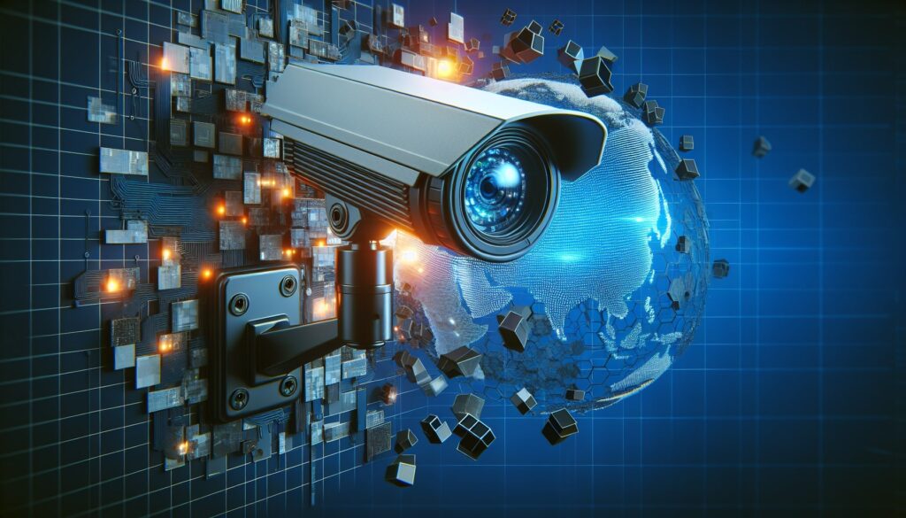 brouiller camera de surveillance