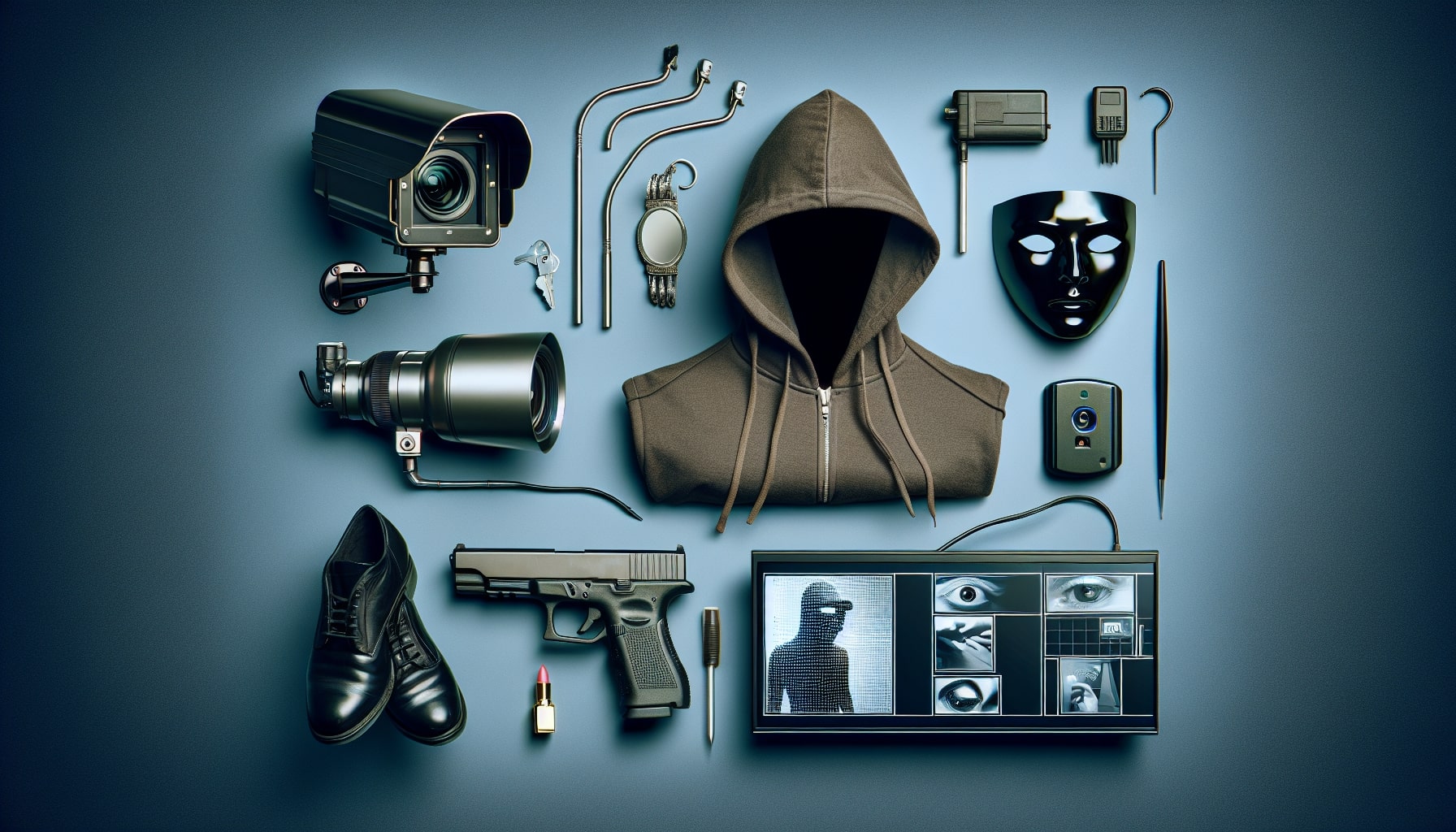 Système De Caméras Surveillance FLUREON 8 Zones - 1080p, 1To, Intérieur/Extérieur
