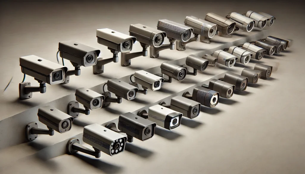 évolution des caméras de surveillance