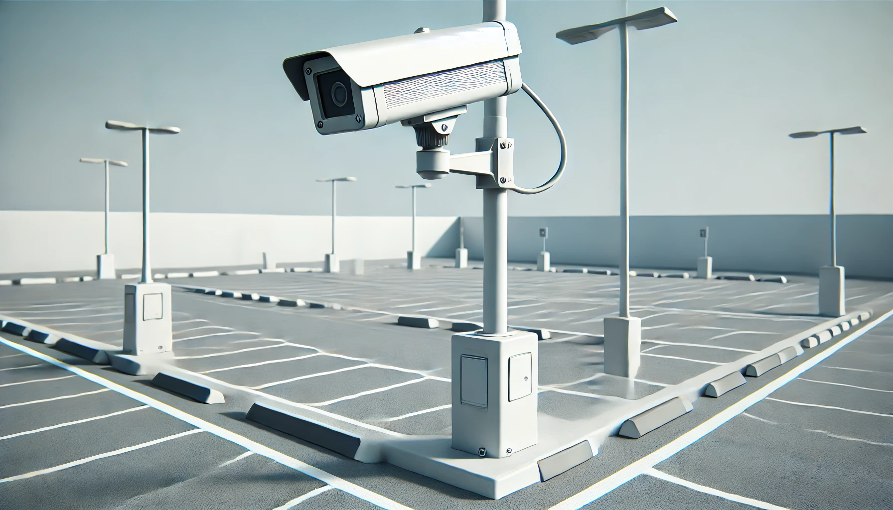 sécuriser un parking avec une caméra de surveillance