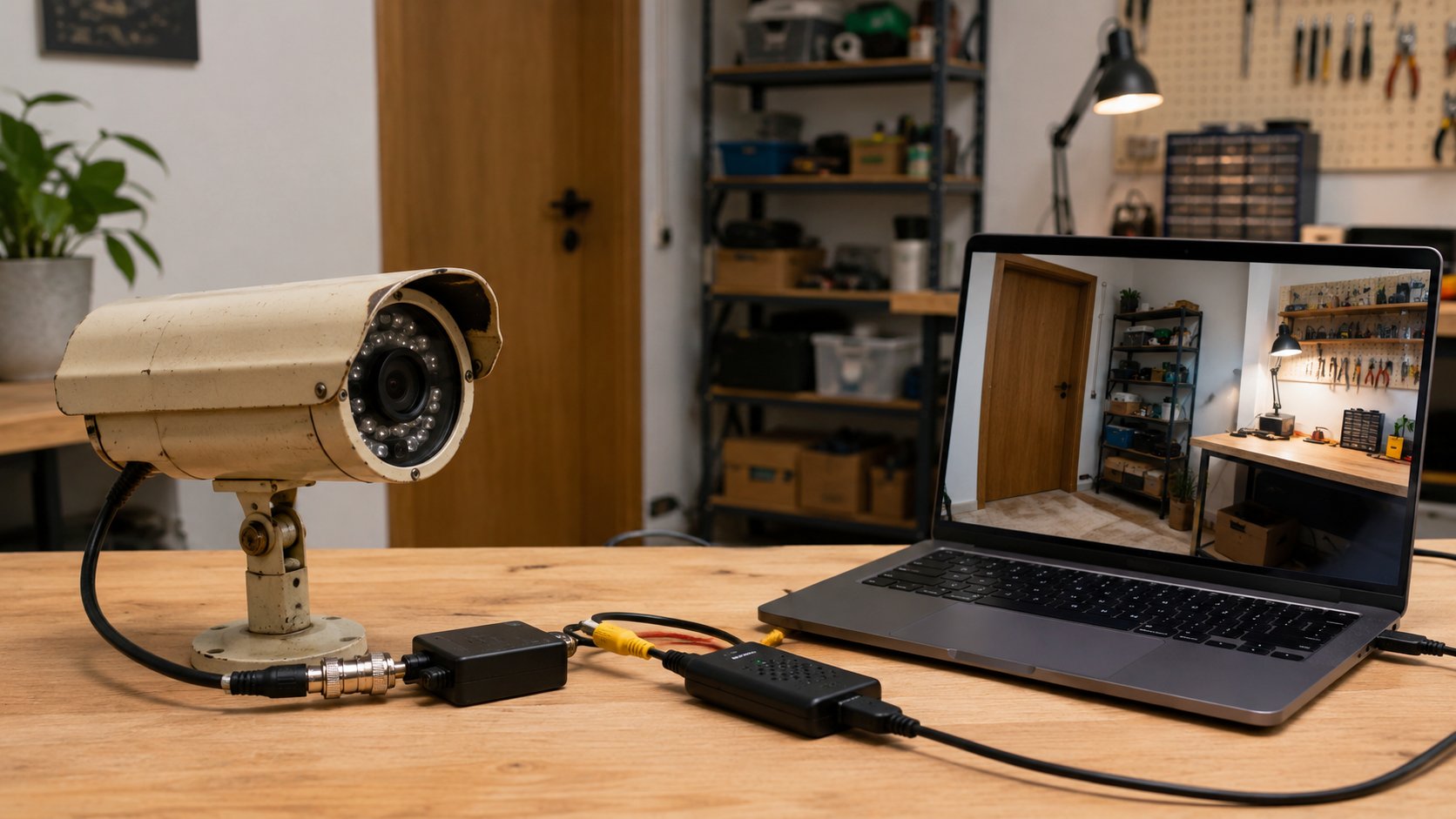 Ancienne caméra de surveillance : usages et compatibilité