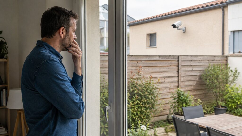 Scène réaliste liée à Caméra de surveillance illégale : comment réagir ?