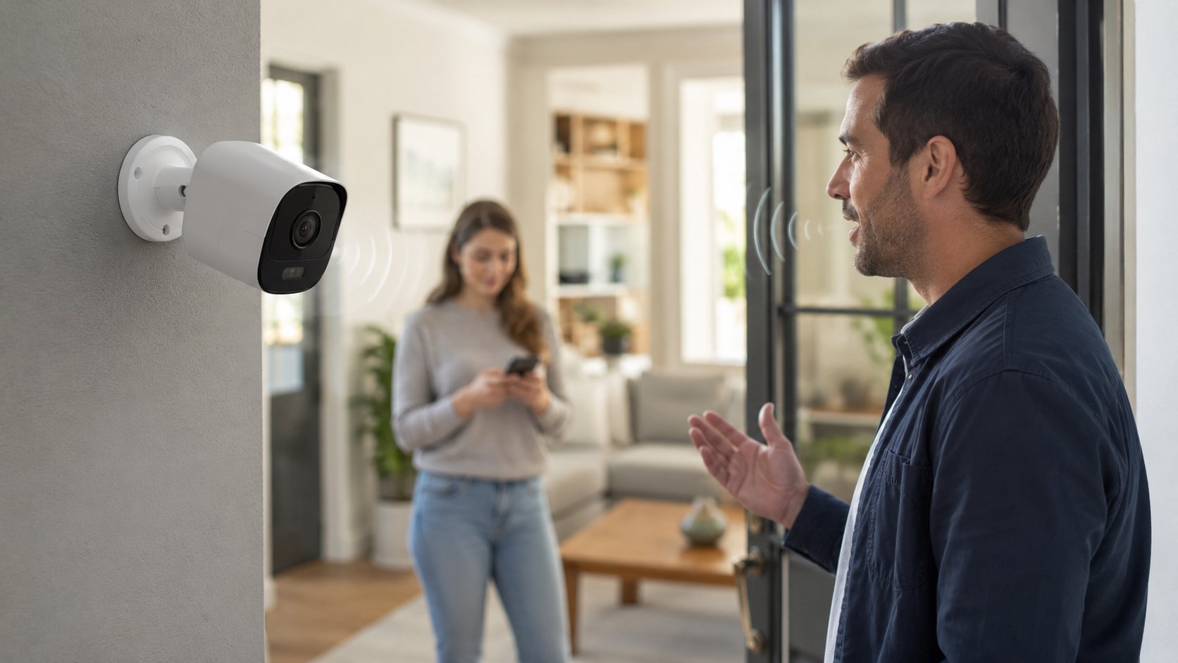 Caméra de surveillance : micro, son et règles en France