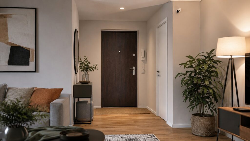 Caméra en appartement : les emplacements prioritaires