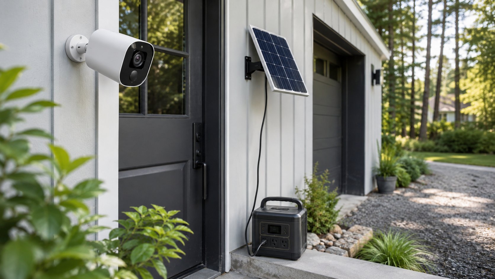 Caméra sans électricité : batterie, solaire ou secours ?