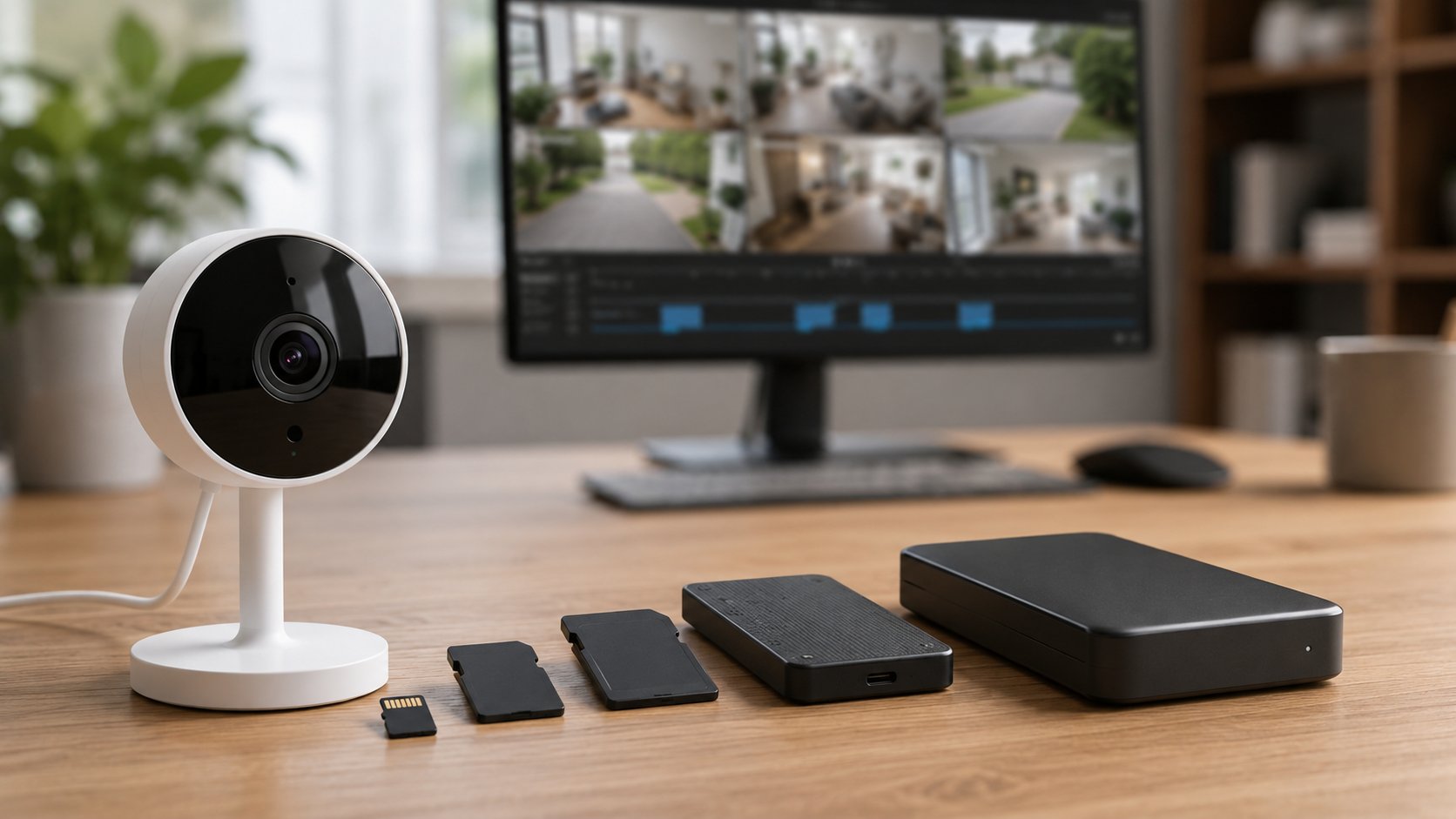 Combien de Go prévoir pour une caméra de surveillance ?