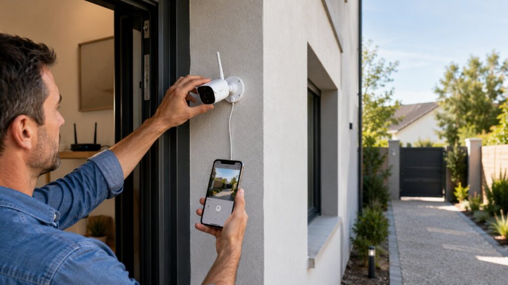 Installation caméra Wi-Fi : les étapes sans erreur