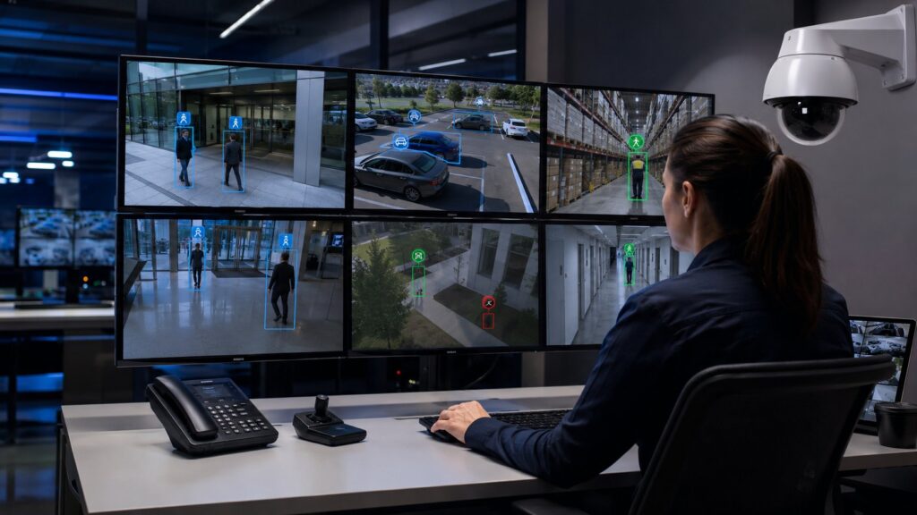 Scène réaliste liée à Vidéosurveillance 2025 : les avancées qui comptent
