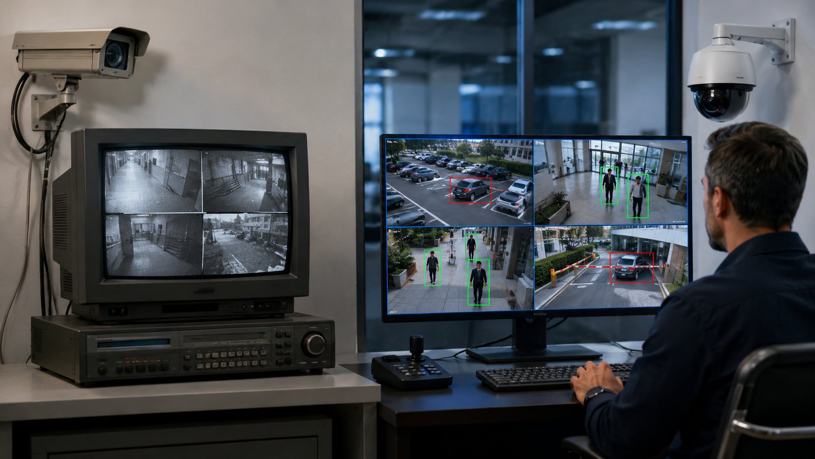 Vidéosurveillance en 20 ans : de l’IP à l’IA